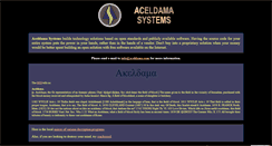 Desktop Screenshot of aceldama.com